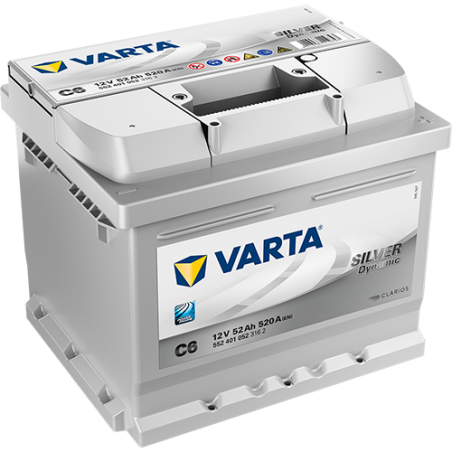 Batterie Voiture Start & Stop VARTA C6 12V 52 Ah 520 A