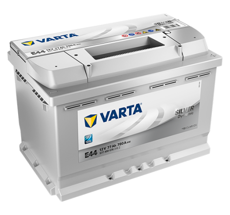Batterie Voiture VARTA E44 12V 77Ah 780A