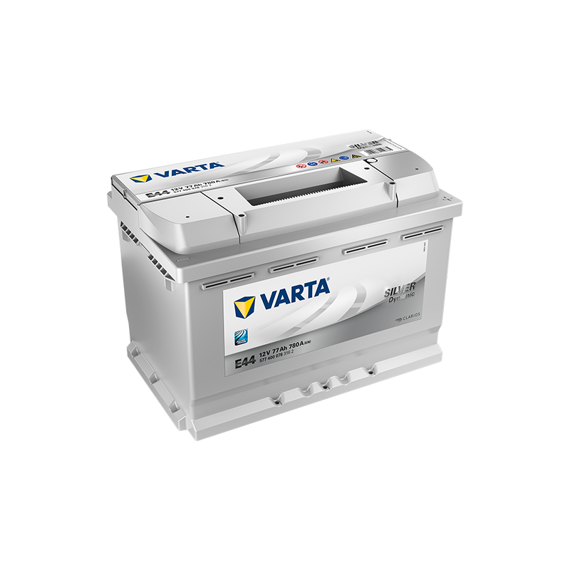 Batterie Voiture VARTA E44 12V 77Ah 780A