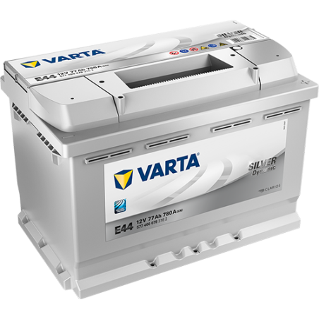 Batterie Voiture VARTA E44 12V 77Ah 780A