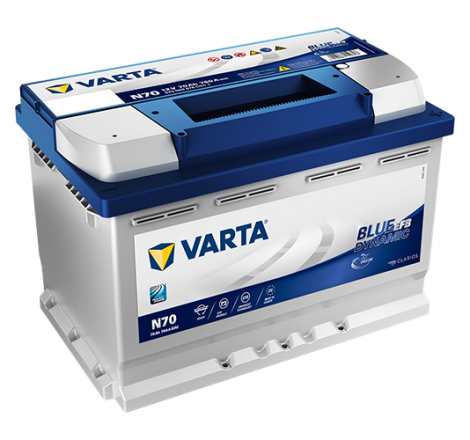 Batterie Voiture Start & Stop VARTA N70 12V 70Ah 760A