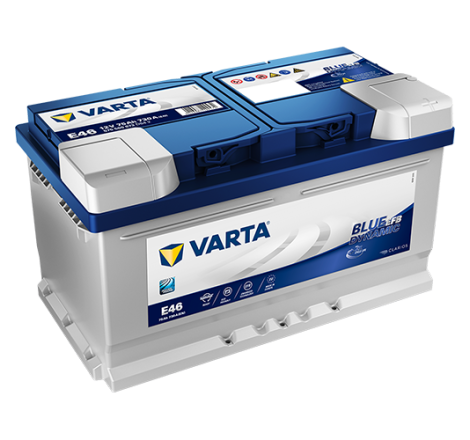 Batterie Voiture Start & Stop VARTA E46 12V 75 Ah 730 A