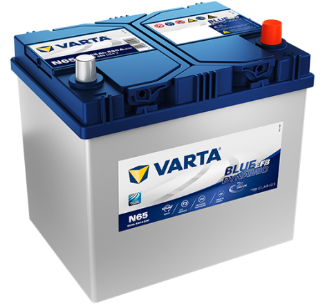 Batterie Voiture Start & Stop VARTA N65 12V 65Ah 650A
