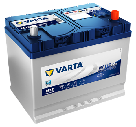 Batterie Voiture Start & Stop VARTA N72 12V 72Ah 760A