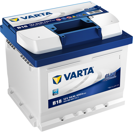 Batterie Voiture VARTA B18 12V 44 Ah 440 A