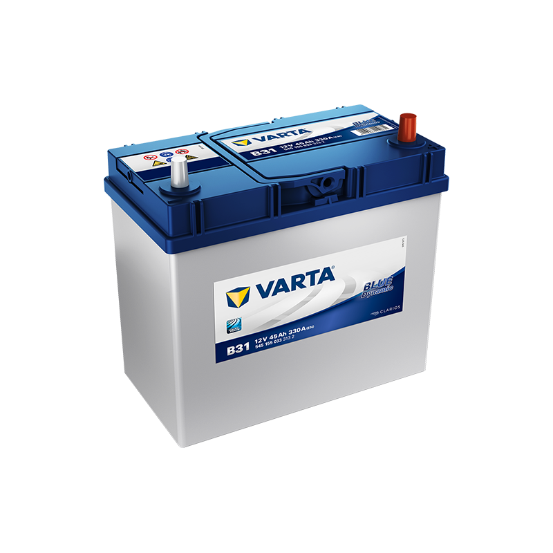 Batterie Voiture VARTA B31 12V 45 Ah 330 A