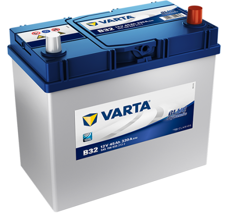 Batterie Voiture VARTA B32 12V 45 Ah 330 A