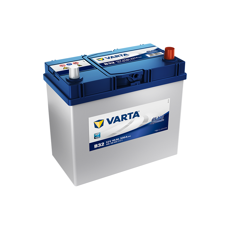 Batterie Voiture VARTA B32 12V 45 Ah 330 A