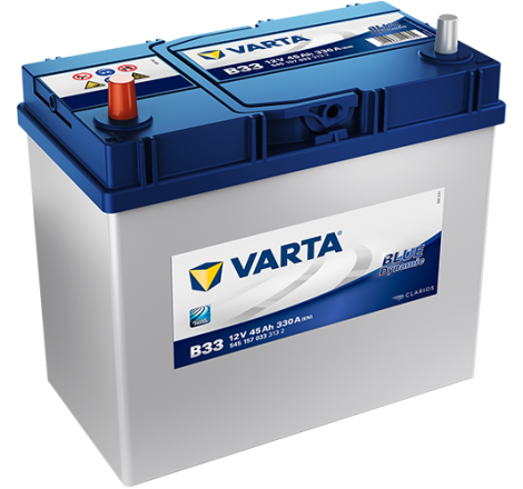 Batterie Voiture VARTA B33 12V 45 Ah 330 A