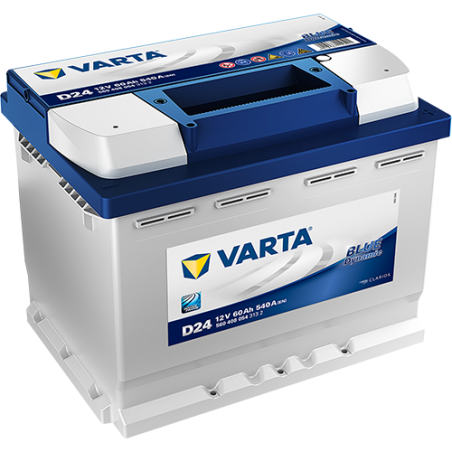 Batterie Voiture VARTA D24 12V 60 Ah 540 A