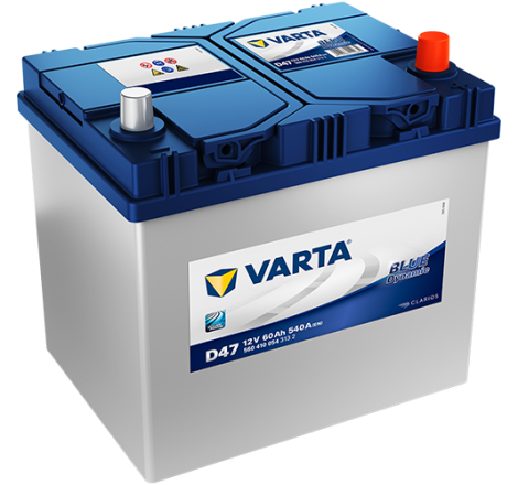 Batterie Voiture VARTA D47 12V 60 Ah 540 A