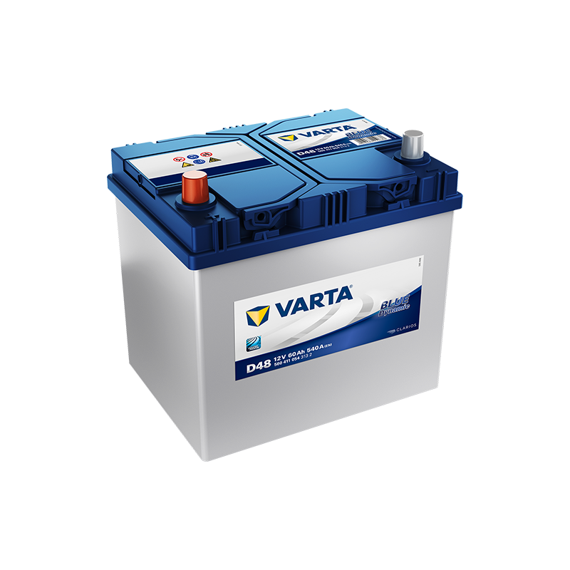 Batterie Voiture VARTA D48 12V 60 Ah 540 A