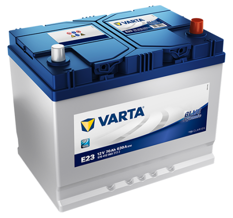 Batterie Voiture VARTA E23 12V 70 Ah 630 A