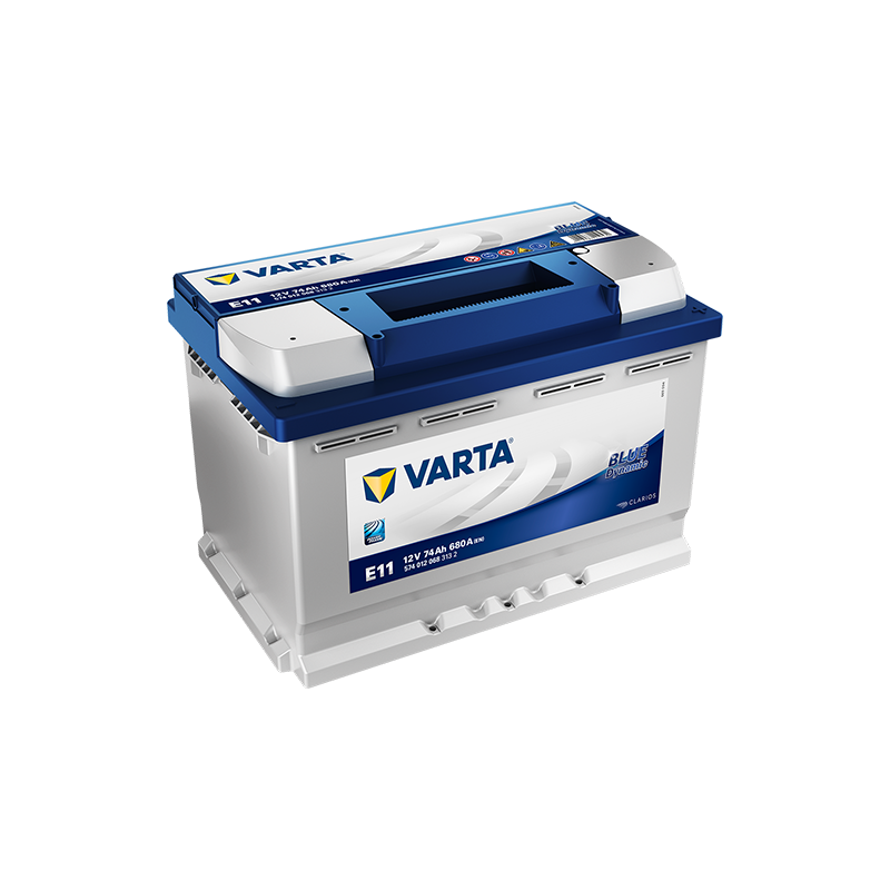 Batterie Voiture VARTA E11 12V 74 Ah 680 A