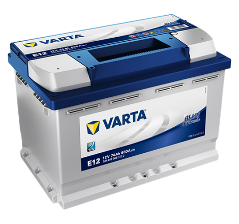 Batterie Voiture VARTA E12 12V 74 Ah 680 A