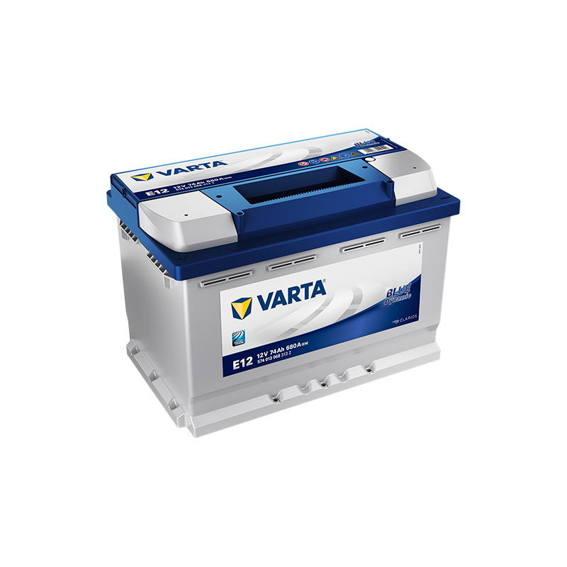 Batterie Voiture VARTA E12 12V 74 Ah 680 A