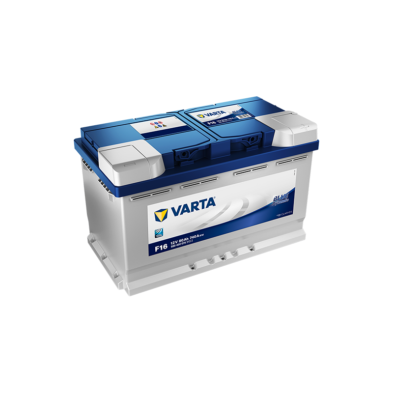 Batterie Voiture VARTA F16 12V 80 Ah 740 A