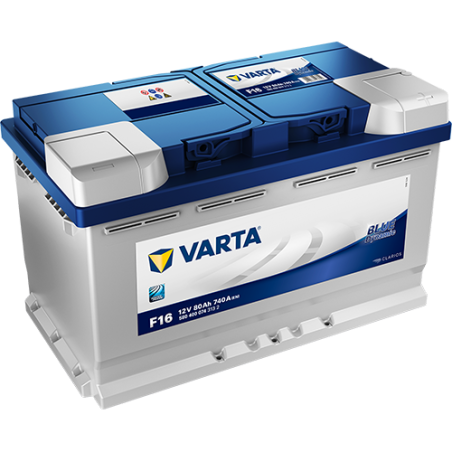 Batterie Voiture VARTA F16 12V 80 Ah 740 A