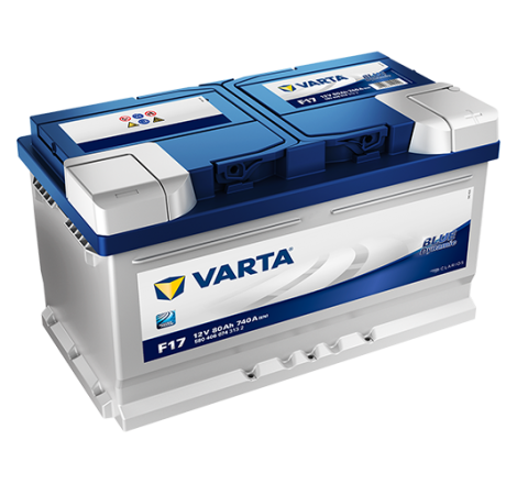 Batterie Voiture VARTA F17 12V 80 Ah 740 A