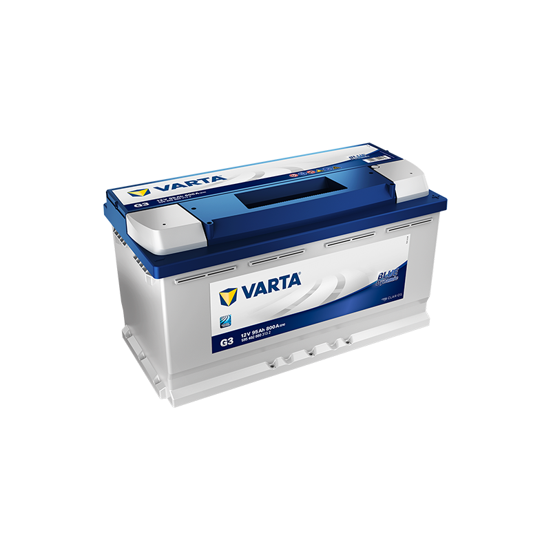 Batterie Voiture VARTA G3 12V 95 Ah 800 A