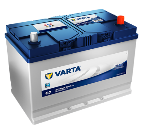 Batterie Voiture VARTA G7 12V 95 Ah 830 A