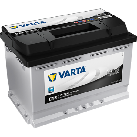 Batterie Voiture VARTA E13 12V 70 Ah 640 A