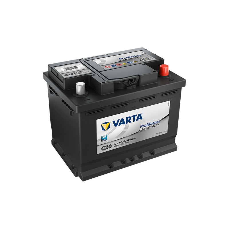 Batterie Camions VARTA C20 12V 55 Ah 420 A