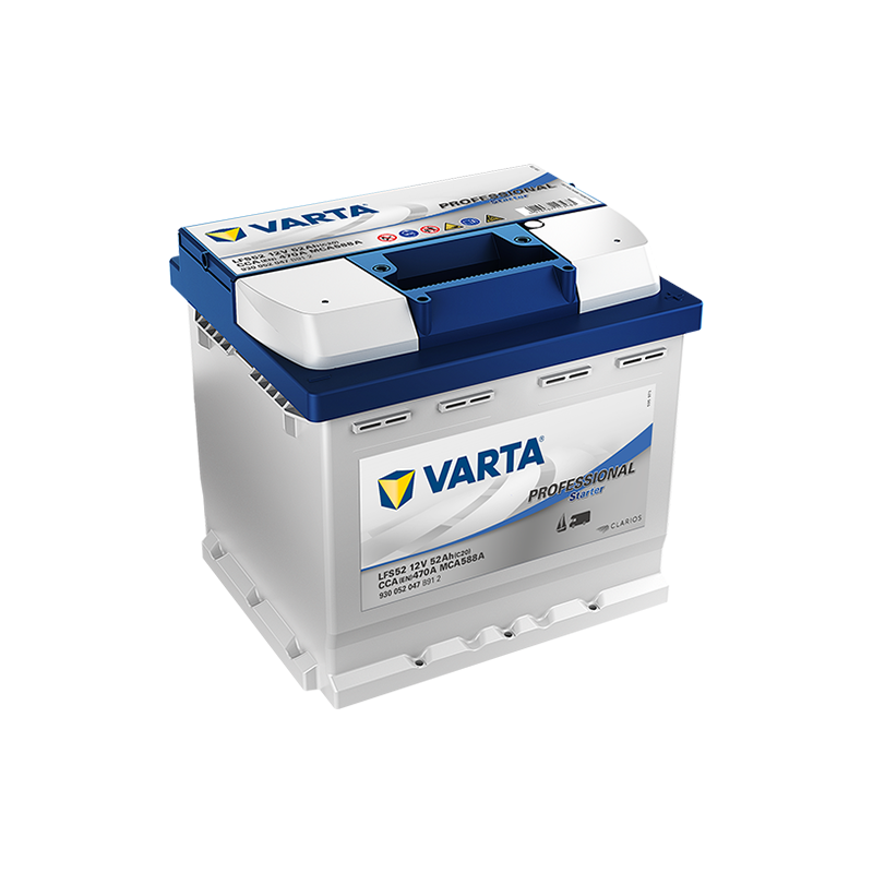 Batterie Bateau VARTA LFS52 12V 52 Ah 470 A