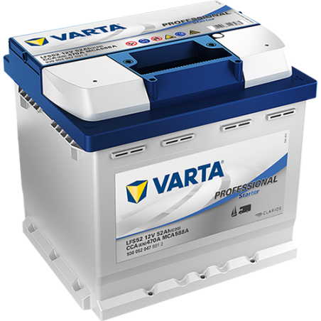 Batterie Bateau VARTA LFS52 12V 52 Ah 470 A