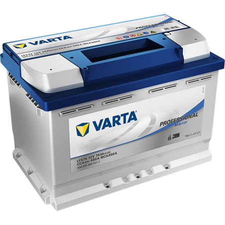 Batterie Bateau VARTA LFS74 12V 74 Ah 680 A