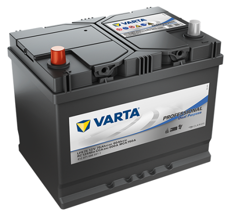 BATTERIE VARTA DUAL PURPOSE EFB LED60 12V 60AH 680A - Batteries  Camping-Cars, Caravanes Camping-car - BatterySet