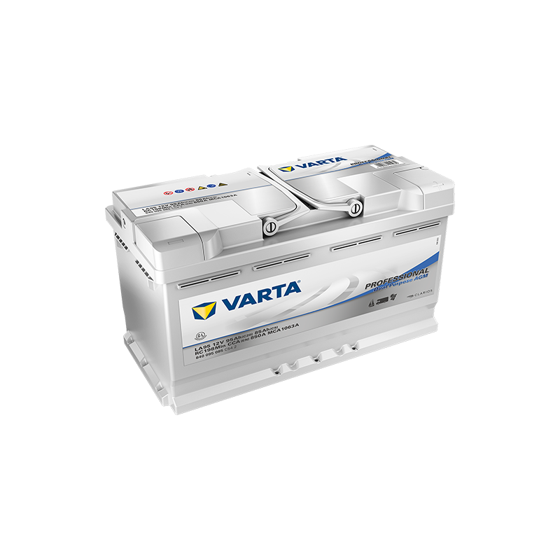 Batterie Camping Car VARTA LA95 12V 95 Ah 850 A