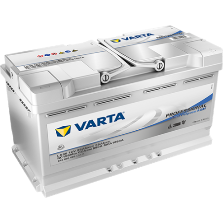 Batterie Camping Car VARTA LA95 12V 95 Ah 850 A