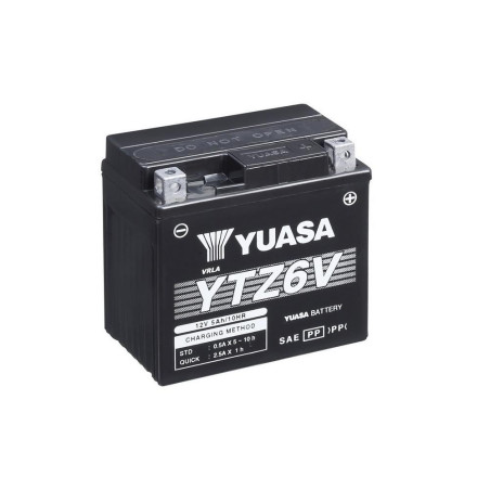 Batterie Moto YUASA YTZ6V 12V 5,3 Ah 90 A