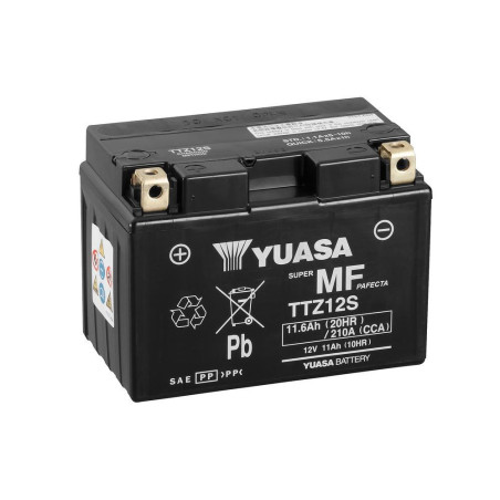 Batterie Moto YUASA TTZ12S 12V 11,6 Ah 210 A