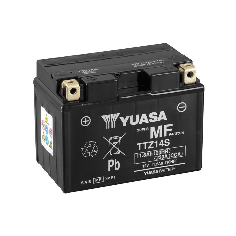 Batterie Moto YUASA TTZ14S 12V 11,8 Ah 230 A