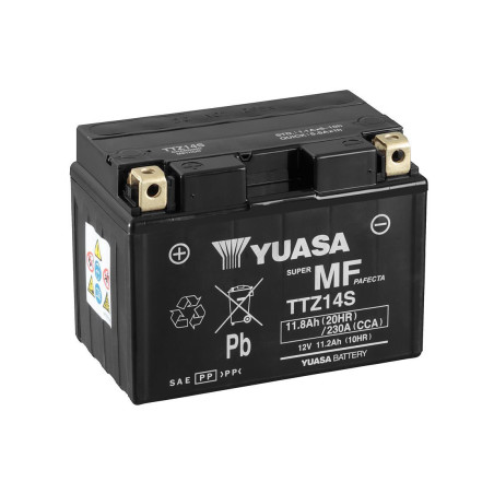 Batterie Moto YUASA TTZ14S 12V 11,8 Ah 230 A