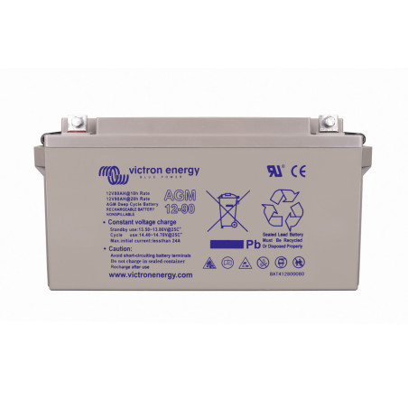 Batterie solaire Victron Energy BAT412800084 12V 90Ah