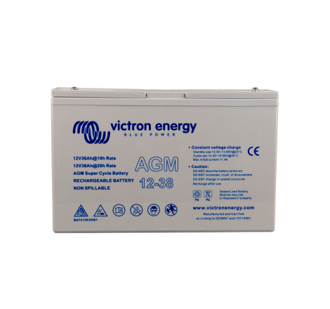 Batterie solaire Victron Energy BAT412038081 12V 38Ah