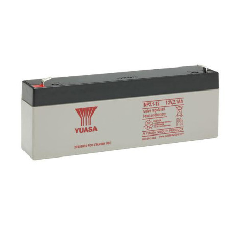 Batterie stationnaire Yuasa NP2.1-12 12V 2,1Ah
