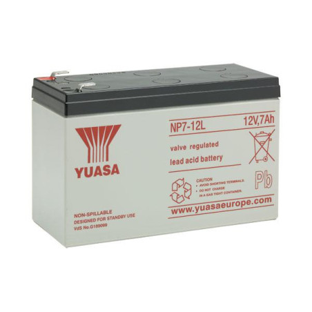 Batterie stationnaire Yuasa NP7-12 12V 7Ah