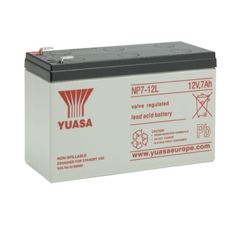 Batterie stationnaire Yuasa NP7-12L 12V 7Ah