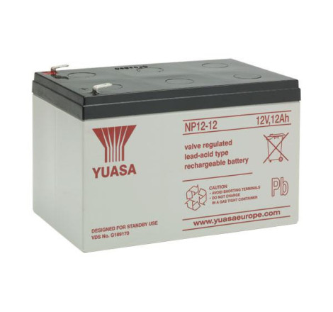 Batterie stationnaire Yuasa NP12-12 12V 12Ah
