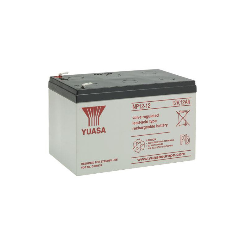 Batterie stationnaire Yuasa NP12-12 12V 12Ah