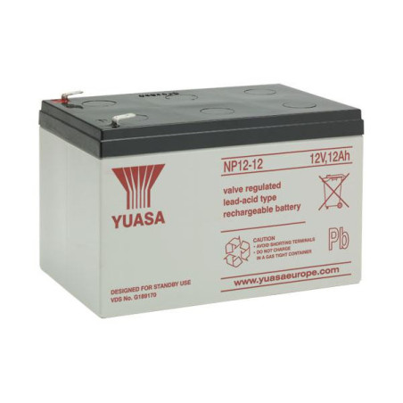 Batterie stationnaire Yuasa NP12-12 12V 12Ah