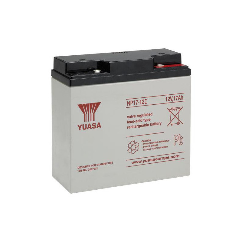 Batterie stationnaire Yuasa NP17-12I 12V 17Ah