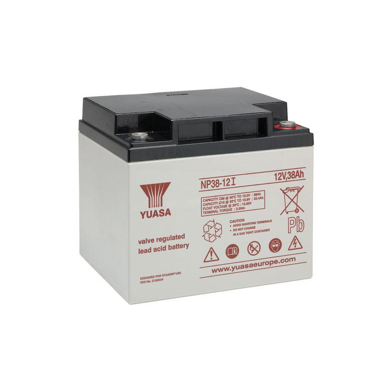 Batterie stationnaire Yuasa NP38-12I 12V 38Ah