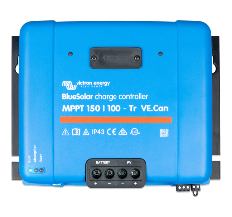 Régulateur de charge Victron Energy BlueSolar MPPT 150/100-Tr VE.Can