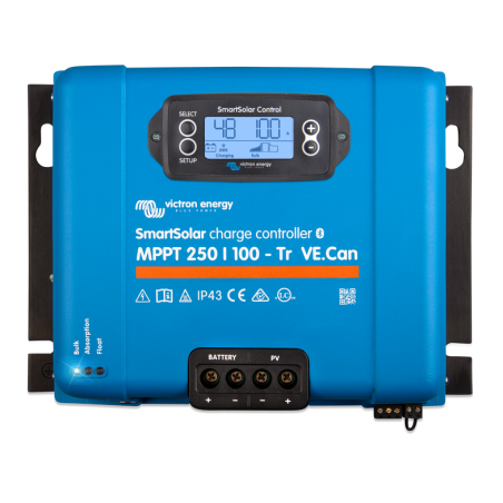 Régulateur de charge Victron Energy BlueSolar MPPT 250/100-Tr VE.Can