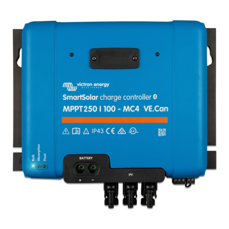 Régulateur de charge Victron Energy SmartSolar MPPT 250/100-MC4 VE.Can